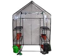 Kingfisher GHWI Walk in Greenhouse - White