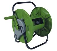 Kingfisher HOSE REEL FREE STANDING OR WALL MOUNTED. HOLDS 60m OF HOSE. EASY WIND HANDLE