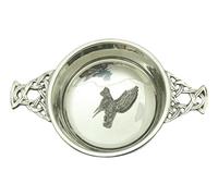 Kingfisher I F Pewter Quaich Bowl Scottish Quaich 202