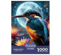 Kingfisher Jigsaw Puzzle Adult And Children Beautifully Illustrated Fun Activity for Home Birthday Jumbo Age 12+ for Adults 38x26cm/1000pcs