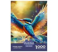 Kingfisher Jigsaw Puzzles Flying Animals Adult And Children Beautifully Illustrated Fun Activity for Home Birthday Jumbo for Boys And Girls 70x50cm/1000pcs