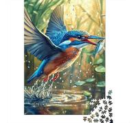 Kingfisher Jigsaw Puzzles Puzzle for Adults Kids. 1000 Pieces Whimsical Challenge Toy Educational Games Home Decoration for Adults& Kids Age 14 Years Up 1000pcs (75x50cm)