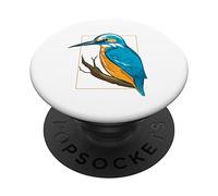Kingfisher | King Fisher | bird PopSockets Swappable PopGrip