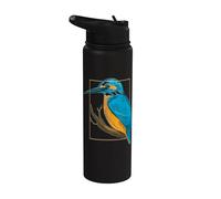Kingfisher | King Fisher | Bird Stainless Steel Insulated Water Bottle