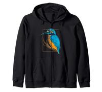 Kingfisher | King Fisher | bird Zip Hoodie