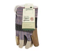 Kingfisher Mens Heavy Duty Leather Palm Rigger Gloves