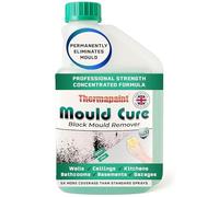Kingfisher Mould Cure (1Ltr) | Black Mould Remover - Powerful Concentrated Formula to Cover 5X the Surface Area of Spray Applied Products, for Walls Ceilings and Hard Finish Furniture (1 Litre)