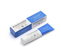 THREE PACKS of Kingfisher Natural Aloe Vera Tea Tree Mint Fluoride Free Toothpaste 100ml