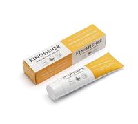 Kingfisher Natural Toothpaste Baking Soda Mint Fluoride-Free | Vegetarians and Vegan | Oral Health Foundation Approved | Gluten-Free and GM-Free | Ethical Consumer Best Buy | 3 x 100ml Tubes