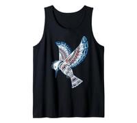 Kingfisher Northwest Coast Native American Style Nature Art Tank Top