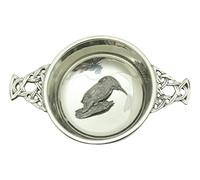 Kingfisher P Pewter Knot Band Quaich Bowl Scottish Quaich 203