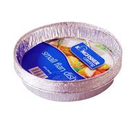 Kingfisher Small Foil Flan Dishes (Pack 8)