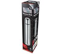 Kingfisher Stainless Steel Vacuum Flask, Silver, 0.5 Litre