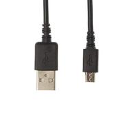 Kingfisher Technology - 2m Black USB Charger Charging Power and Data Sync Cable Adaptor (22AWG) Compatible with TomTom RIDER 2015 GPS Sat Nav