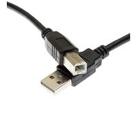 Kingfisher Technology - 3m Black USB PC/Fast Data Sync Cable Lead Adaptor (22AWG) Compatible with Brother HL-1450 Laser Printer