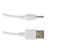 Kingfisher Technology - 90cm White USB Charger Charging Power Cable Lead Adaptor (22AWG) Compatible with Summer Infant Wave Deluxe 28916, 28916A EX17063 Baby Monitor