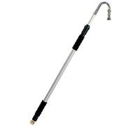 Kingfisher Telescopic Gutter Cleaner Aluminium Extendable Pole Water Fed Gutter Drain Drainage Cleaning Extends From 117cm to 185cm