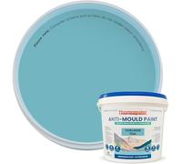 Kingfisher Thermapaint Anti Mould Paint with Active Fungicide 5L | Mould & Moisture Resistant Emulsion Wall Paint for Kitchens, Bathrooms & More | Waterproof & Washable | Thirlmere Teal