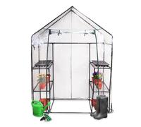 Kingfisher GHWI Walk in Greenhouse - White