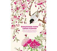 Kingfisher with Lotus Flower : Birds of Japan by Hokusai, Hiroshige and Other Masters of the Woodblock Print