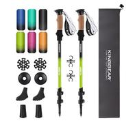 KINGGEAR Trekking Poles 7075 Aluminum Lightweight Hiking Sticks