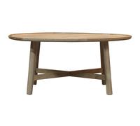 Kingham Round Coffee Table / Brown / Round