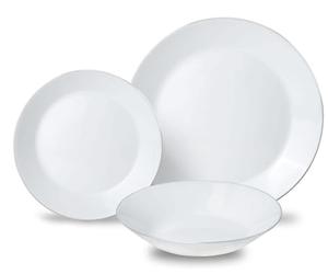 Kinghoff KH-1877 Crockery Service Plate Set 18 Pieces for 6 People