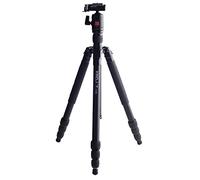 Kingjoy Folding K1008+QB10 Professional Aluminium 4-Section Tripod with Ball