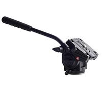 Kingjoy VT-3510 Professional Flat Base Fluid Video Head with Quick Release Plate 1/4-Inch and 3/8-Inch Screws