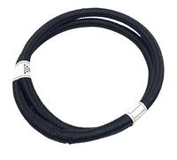 Kingke Adult Kids Unisex Stylish Black Arabian Headband with Tassels, Suitable for Dance Performers and Party Lovers, Traditional Gatherings, Arab Headpiece for Woman Men, 1pc, Black, Solid