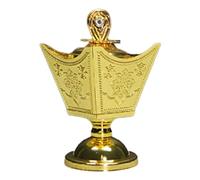 Kingke Arabian Incenses Burners Diffuser Metal Portable Home Tea Room Bakhoor Incenses Holder Middle East Home Fragrances Diffuser Incenses Burners