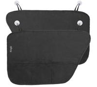 KINGKI Dog Car Door Protector丨1 Pack Extra Big & Thick Anti Pet Scratching Waterproof Vehicle Door Covers Guard Truck Interior Panel Safe SUV Universal 600D Black（Left）