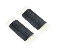 KINGLAKE 2 Roll x 41 Yards Black Florist Wire for Christmas Wreaths Making, 22 Gauge Paddle Wire, Flexible Floral Binding Wires for Floral Flower Arrangements, Garland, Crafts, Bouquets