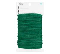 KINGLAKE 50m Garden Twine String Green, 2mm Jute Twine Craft String Twine for Crafts, Gift wrapping,Gardening,Packing,Christmas Decoration