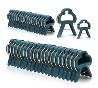 KINGLAKE 60PCS Garden Plant Clips (2 Sizes) Adjustable Plant Stem Clips for Support Vine Vegetables Tomatoes Climbing Plants