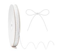 KINGLAKE White Cotton String Butchers Twine, 2mm 100m Food Safe Kitchen Bakers Cooking String for Meat, Roasting, Crafts, Gift Wrapping, Gardening