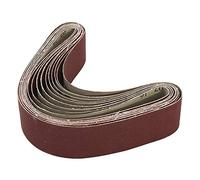 KingLan 10Pcs 40 To 1000 Grit 30Mm X 540Mm Sanding Belts For Angle Grinder Belt Sander Attachment#800