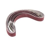KingLan 10Pcs 40 To 1000 Grit 30Mm X 580Mm Sanding Belts For Belt Sander Attachment Use Motor/Angle Grinder#600