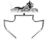 Kinglemc Crash Bar Engine Guard Highway Freeway Bar for Harley Davidson Touring Road King Street Glide Electra Glide CVO, Trike Models 09-23 (Silver)