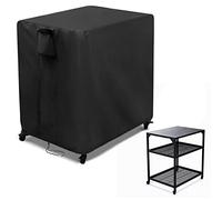 Kingling Outdoor Pizza Oven Table Cover for Ooni Medium Table/Grill Tables, Waterproof Outdoor Pizza Oven Stand Covers (Cover Only) - 82 x 61 x 90 cm