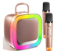 Kinglucky Karaoke Machine Rose Gold