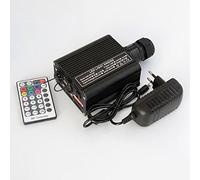 kingmaled 16W RGBW LED DMX 512 Engine Driver with 28key RF Remote Control for Fiber Optic Lighting Star Ceiling Kit
