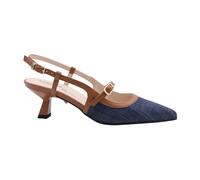 Kingman Slingback Pump - female - Nerogiardini - Pumps - Blue - 5 UK - Shoes 5 UK