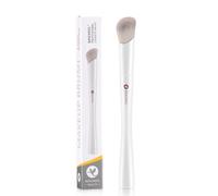 KINGMAS Angled Concealer Brush, Kabuki Makeup Brush Foundation Brush for Liquid, Blending, Cream, Powder, Blush Buffing Stippling Face Makeup Tools White (270W)