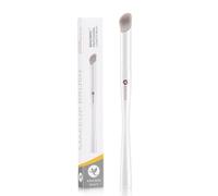 KINGMAS Angled Mini Concealer Brush, Kabuki Makeup Brush Under Eye Contour Brush for Liquid, Blending, Cream, Powder, Blush Buffing Stippling Face Makeup Tools White (370W)