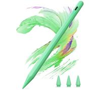 Kingone Pen for Apple iPad 2018-2025, 2X Fast Charge, Compatible iPad 11/10/9/8/7/6, Pro M4/12.9/11/13", Air 3/4/5/M2/M3, mini 7/6/5, with Magnetic Grip & Palm Rejection & Tilt, Green