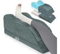 KingPavonini Adjustable Leg Elevation Pillow for After Surgery, Single Leg