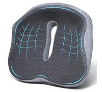 KingPavonini Large Seat Cushion 3D Full Wrap Office Chair Cushion, Supportive Memory Foam Seat Pillow for Sciatica Pain Relief, Coccyx Cushion for Tailbone Pain Lower Back Pain for Home,Office and Car