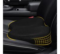 kingphenix Wedge Car Seat Cushion, Memory Foam Pad for Driving Comfort