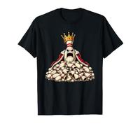Kingpin Throne Angry Bowling Pin Crown Ruler T-Shirt